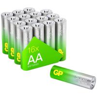 GP Super AA batterij (penlite) Alkaline 1.5 V 16 stuk(s) - thumbnail