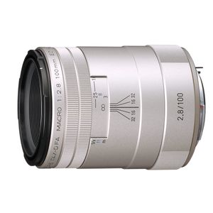 Pentax HD DFA 100mm f/2.8 Macro K-mount objectief Zilver