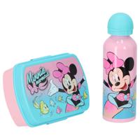 Minnie Mouse Lunchbox en Drinkbeker set - Zeemeermin - thumbnail