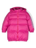 Missoni Kids doudoune à logo imprimé - Rose