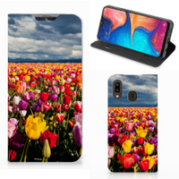 Samsung Galaxy A30 Smart Cover Tulpen - thumbnail