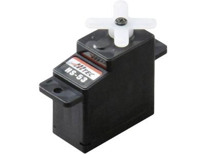 Hitec Mini-servo HS-53 Analoge servo Materiaal (aandrijving): Kunststof Stekkersysteem: JR