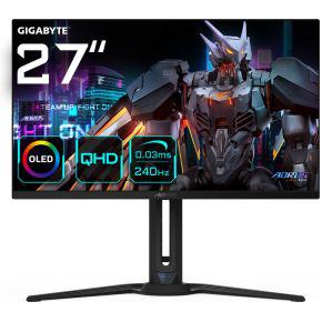 GIGABYTE AORUS FO27Q2 computer monitor 68,6 cm (27") 2560 x 1440 Pixels Quad HD OLED Zwart