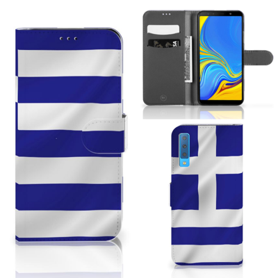 Samsung Galaxy A7 (2018) Bookstyle Case Griekenland Samsung Galaxy A7 (2018) Bookstyle Case Griekenland