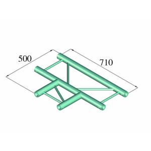 Alutruss BILOCK BQ2-PAT35H Ladder truss T-stuk 90 °