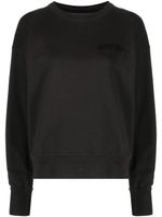 ISABEL MARANT sweat Shad à logo brodé - Noir