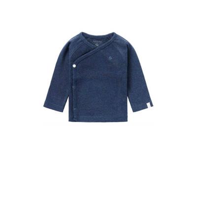 Noppies baby longsleeve Nanyuki met borduursels donkerblauw