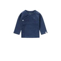 Noppies baby longsleeve Nanyuki met borduursels donkerblauw