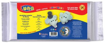 Luna klei junior 500 gram wit Luna klei junior 500 gram wit