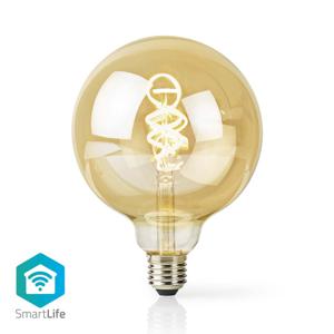 Nedis WIFILRT10G125 Smartlife Led Filamentlamp Wi-fi E27 360 Lm 4.9 W Warm To Cool White 1800 - 6500 K Glas Android™ / Ios Globe