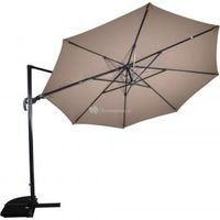 Zweefparasol VirgoFlex 350 cm taupe - thumbnail