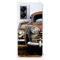 OPPO A77 5G | A57 5G Anti-shock Hoesje met foto Vintage Auto