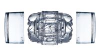 Fleshlight FLE167-WEISS masturbator voor mannen Transparant Silicone - thumbnail