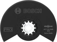 Bosch 1x PRO Multi Material ACZ 100 SWB multitoolzaagblad (voor Dakvilt, Polystyreen PS, Ø 100 mm, Professional Accessoires Multitool)