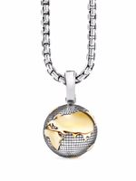 David Yurman collier en or 18ct à pendentif - Argent