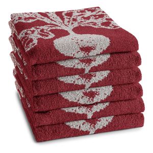 DDDDD Keukendoek Radish Red (6 stuks)