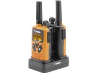 DeTeWe Outdoor 8500 twee-weg radio 8 kanalen 446 MHz Zwart, Oranje
