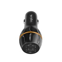 LogiLink PA0201 USB-oplader 19.5 W Auto Uitgangsstroom (max.) 3000 mA Aantal uitgangen: 2 x USB-A Qualcomm Quick Charge 3.0 - thumbnail