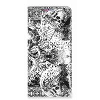 Mobiel BookCase Motorola Moto G60s Skulls Angel