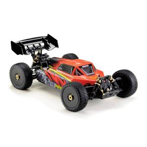 Absima STOKE V2 Oranje, Zwart Brushless 1:8 RC auto Elektro Buggy 4WD RTR 2,4 GHz