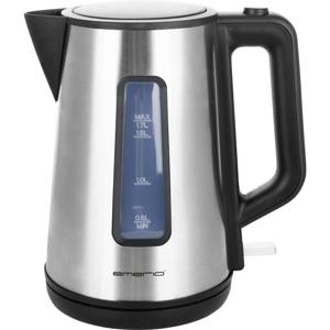 Emerio WK-122829 waterkoker 1,7 l 2200 W Zwart, Roestvrijstaal