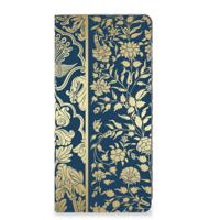 Motorola Edge 40 Neo Smart Cover Beige Flowers