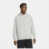 Nike Hoodie NSW Club - Grijs/Zilver/Wit