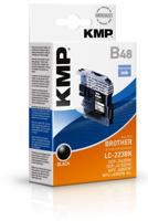 KMP Inkt vervangt Brother LC-223BK Compatibel Zwart B48 1529,0001