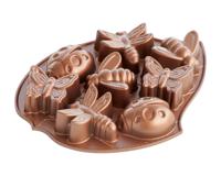 Nordic Ware Bakvorm Backyard Bugs Bundt Koper - 8 stuks - thumbnail