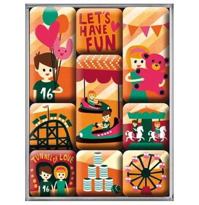 Let's Have Fun Fairgrounds Magneet Set Let's Have Fun Fairgrounds Magneet Set