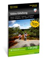 Wandelkaart - Fietskaart Terrängkartor Södra Göteborg - westkust Zwede