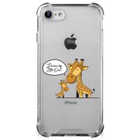 iPhone SE 2022/2020 | iPhone 8/7 Stevig Bumper Hoesje Giraffe - thumbnail