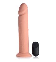 Vibrerende Siliconen Dildo met Afstandsbediening