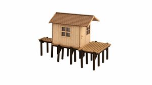 NOCH Fisherman’s Hut schaalmodel onderdeel en -accessoire Gebouw