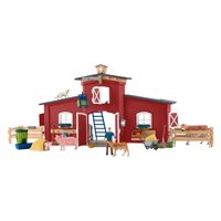 schleich FARM WORLD Grote stal, rood - 42606 - thumbnail