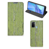 OPPO A53 | A53s Book Wallet Case Green Wood - thumbnail