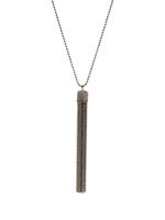 Brunello Cucinelli collier pendentif pompon - Argent - thumbnail