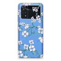 Xiaomi Poco M4 Pro 4G Uniek TPU Case Blossom White - thumbnail