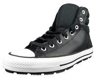 Converse Dames High Sneaker Chuck Taylor All Star Berkshire Boot 171448C zwart, zwart-wit/zwart., 37.5 EU