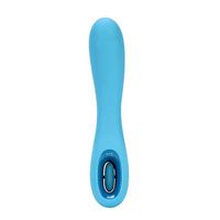 UltraZone Tundra Rose 6x Silicone Vibe - Blue - thumbnail