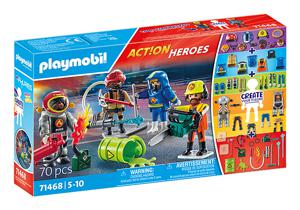 Playmobil Act!on Heros Brandweer 71468