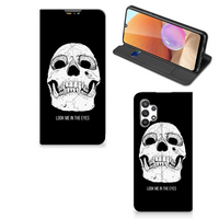 Mobiel BookCase Samsung Galaxy A32 4G | A32 5G Enterprise Editie Skull Eyes