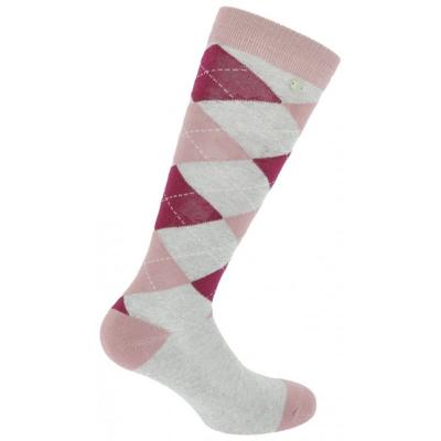 Equitheme Argyle Lurex Sokken
