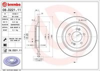 Remschijf 08D22111 - thumbnail