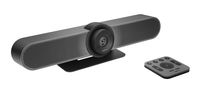 Logitech MeetUp 4K-webcam 3840 x 2160 Pixel Standvoet, Klemhouder - thumbnail