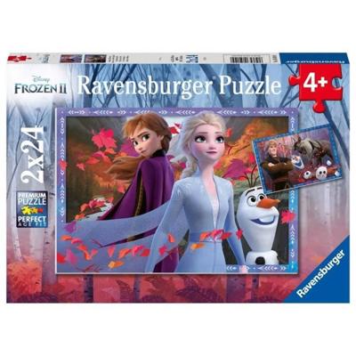 RAVENSBURGER - The Frozen 2 Puzzle 2x24 stukjes RAVENSBURGER - The Frozen 2 Puzzle 2x24 stukjes