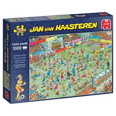 Jumbo Puzzel Jan Van Haasteren Vrouwenvoetbal 1000 Stukjes