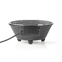 Nedis BBQE112BK Elektrische Barbecue Rond 30 Cm 1250 Watt - thumbnail