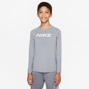 Nike Pro Trainingsshirt Dri-FIT - Grijs/Wit Kids