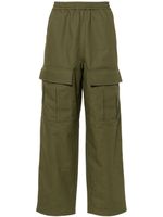 Acne Studios pantalon droit à poches cargo - Vert - thumbnail